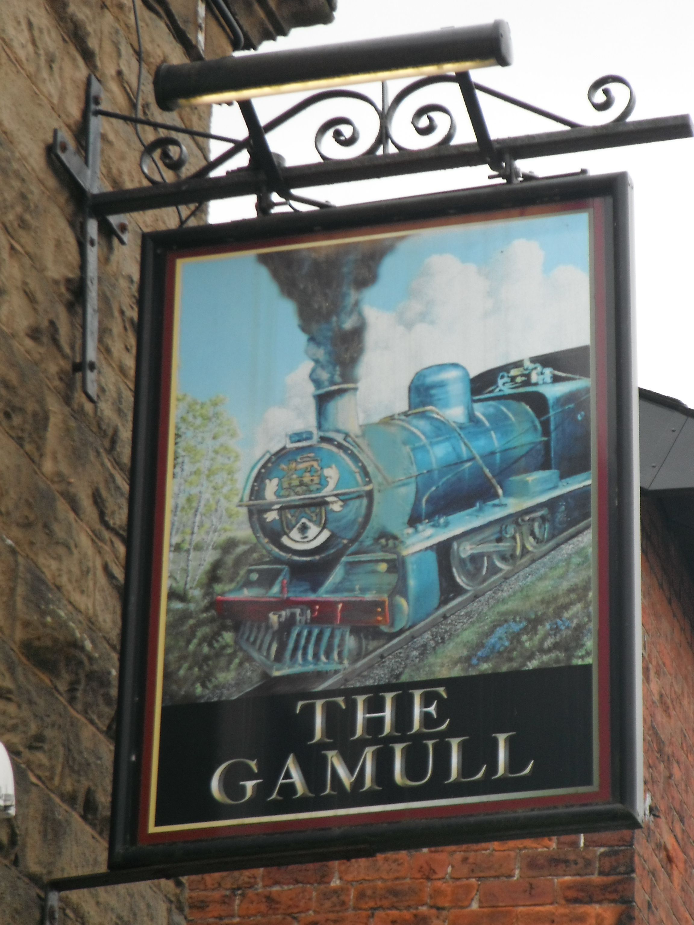 Photo taken by me – The Gammul pub sign, Preston Photo taken by me – The Gammul pub sign, Preston