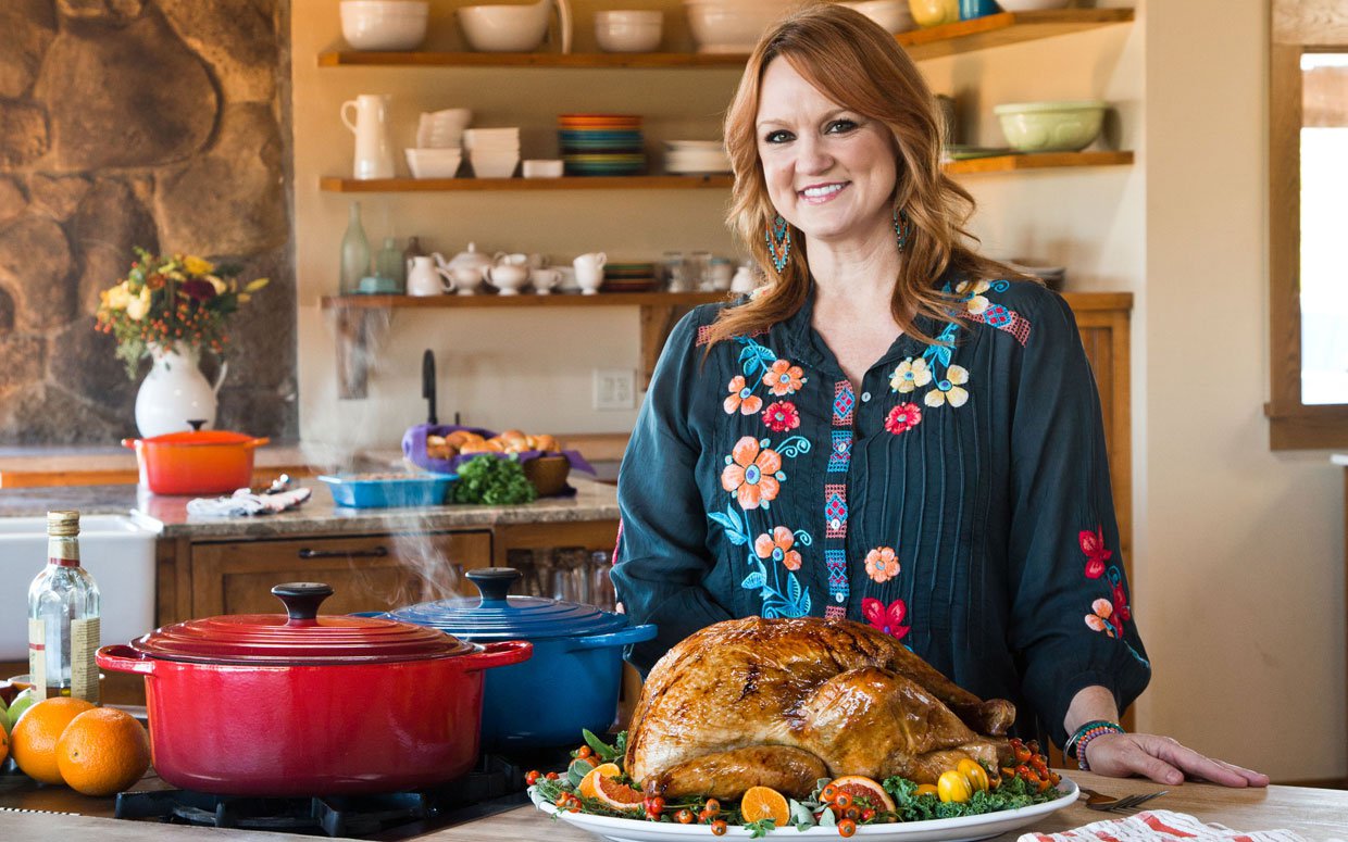 I am sitting here watching Pioneer Woman with Ree Drummond. 