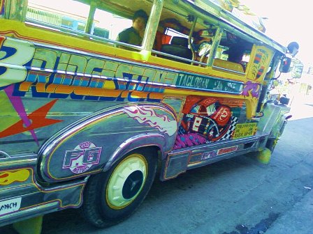 A sample of a jeepney