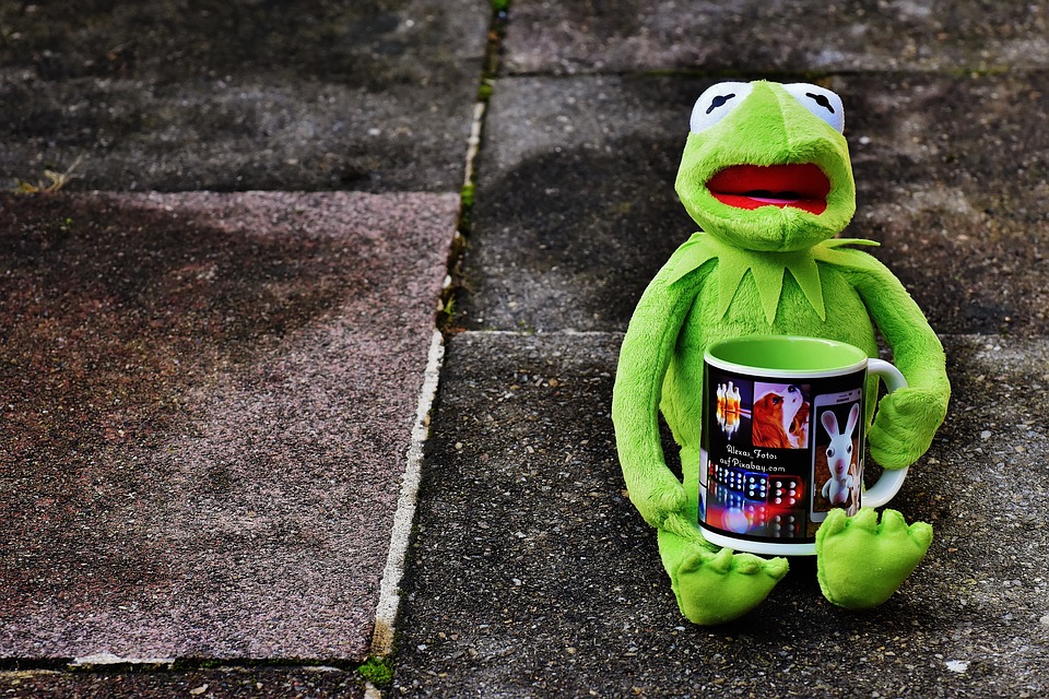 https://pixabay.com/en/kermit-cup-drink-coffee-coffee-cup-1711610/ https://pixabay.com/en/kermit-cup-drink-coffee-coffee-cup-1711610/