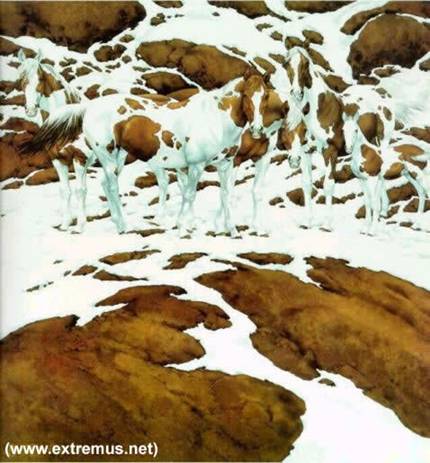 How many horses are there in this picture? Should  -     How many horses are there in this picture? Should find 7    ................