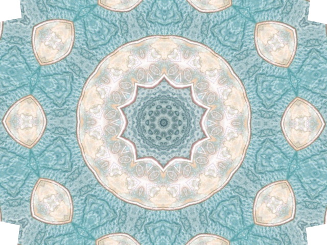 Another kaleidoscope using the three pennies image shared last month. © 2016 Marsha Musselman