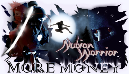 Moremoney / Ninja Avatar - This simply an avatar that exemplifies two of my interests. Martial arts,and financial freedom.