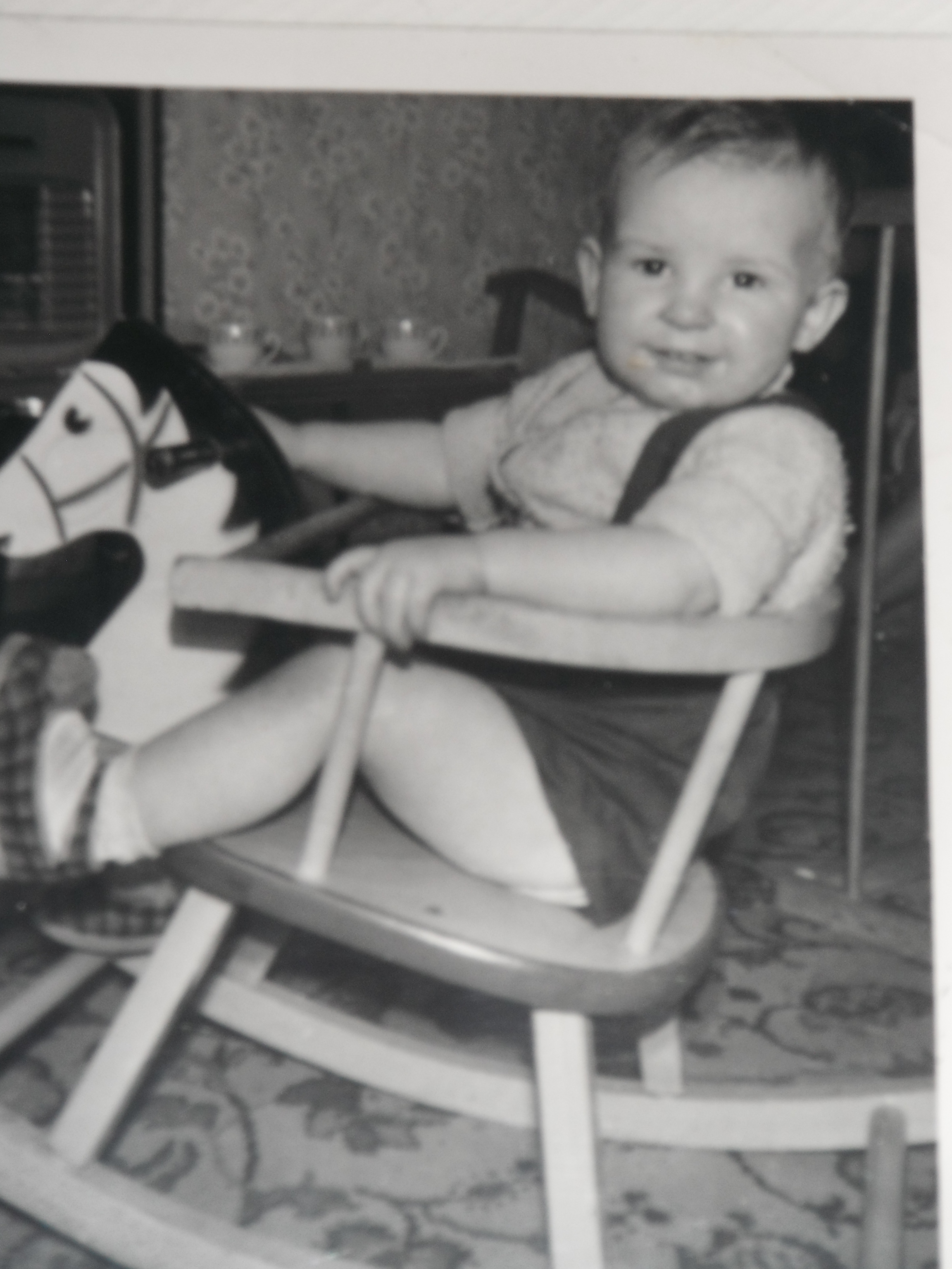 Photo taken by my father – me as a toddler Photo taken by my father – me as a toddler