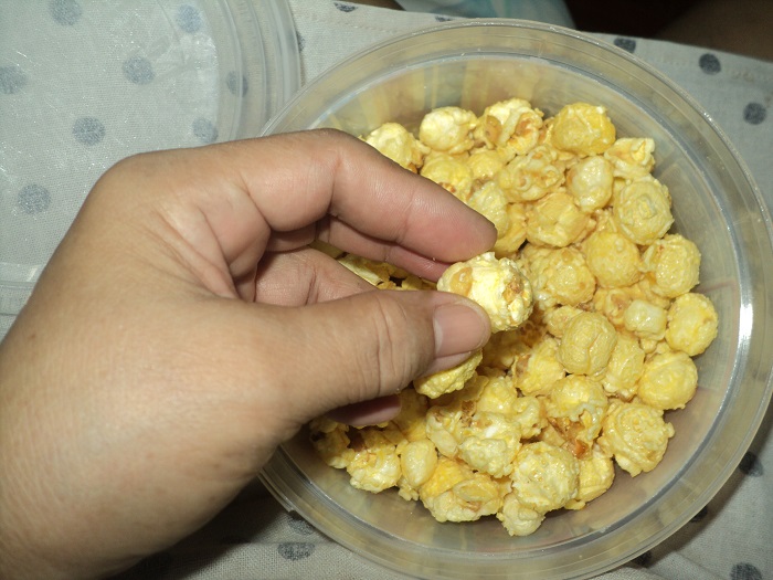 No transfat, non-GMO popcorn