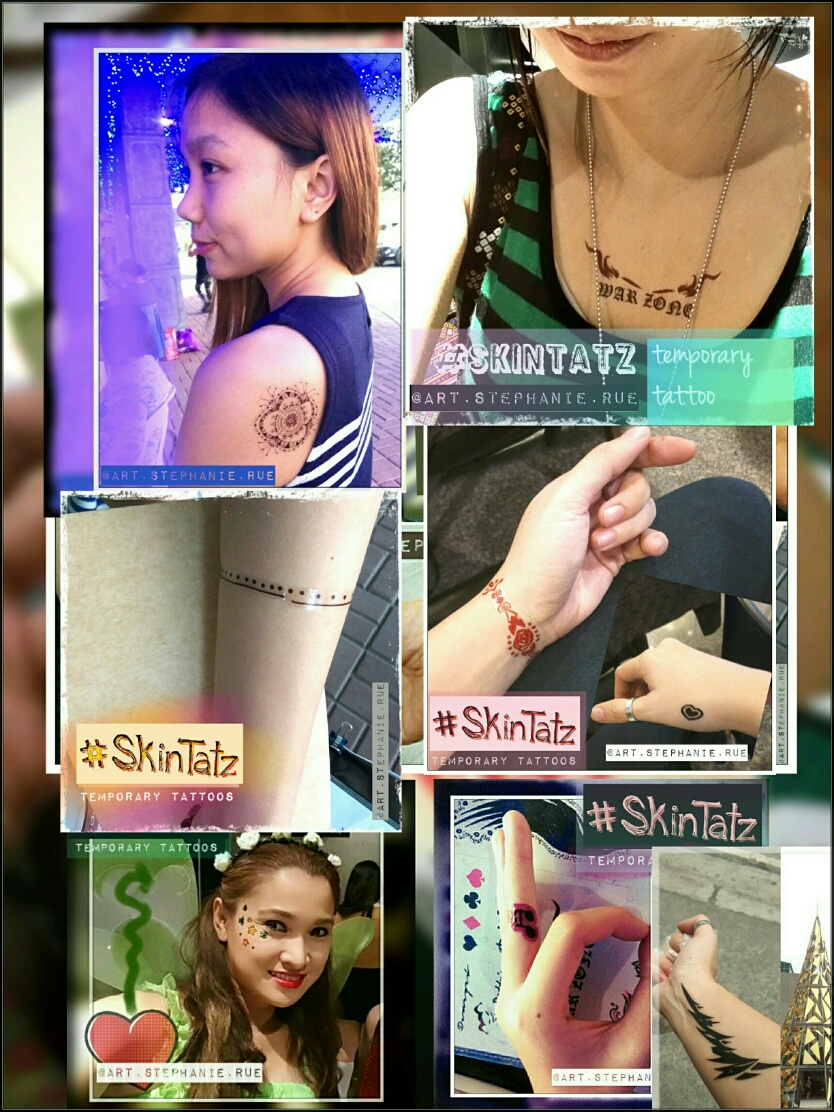 SkinTatz temporary tattoos SkinTatz temporary tattoos