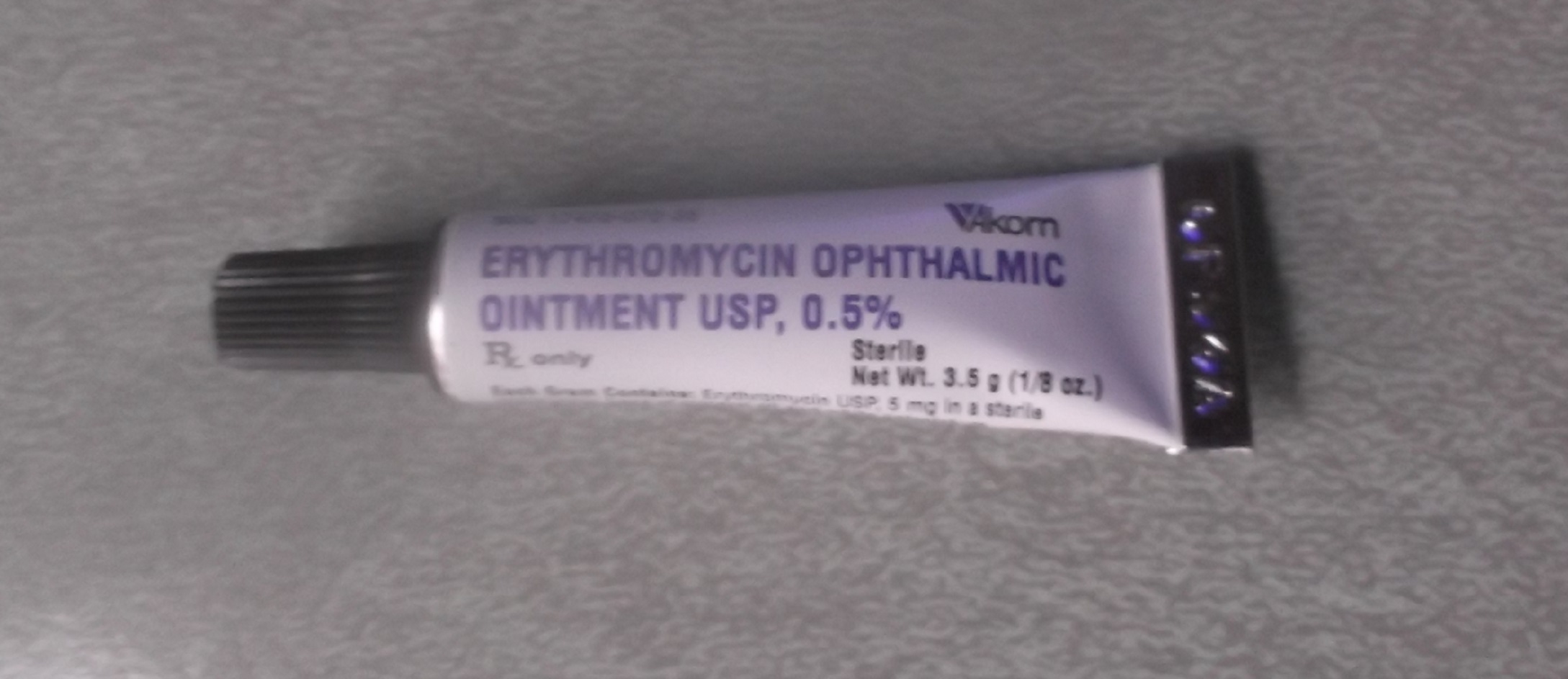 Photo I took of the little tube of prescription ointment I got at the doctor's today. Photo I took of the little tube of prescription ointment I got at the doctor's today.