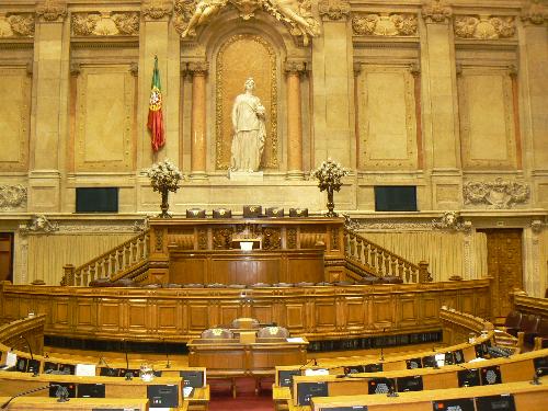 Assembleia da Republica Portuguesa - Visit to the Portuguese 'white house'.