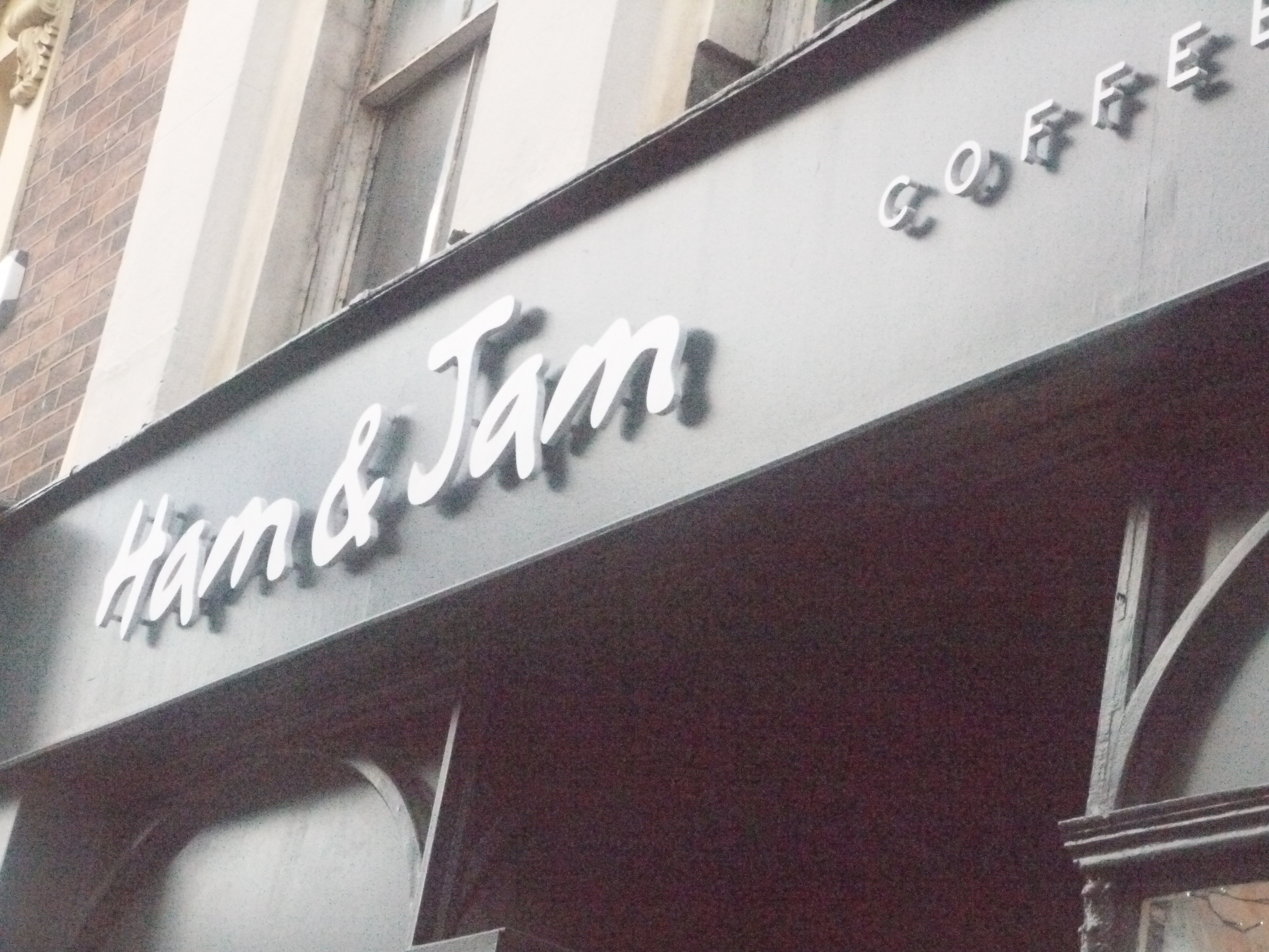 Photo taken by me – The Ham & Jam Café where this was created in Preston Photo taken by me – The Ham & Jam Café where this was created in Preston