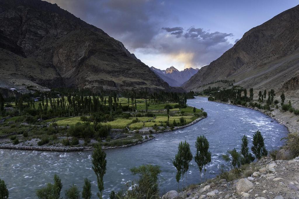 Ghizer River, Gilgit, Pakistan