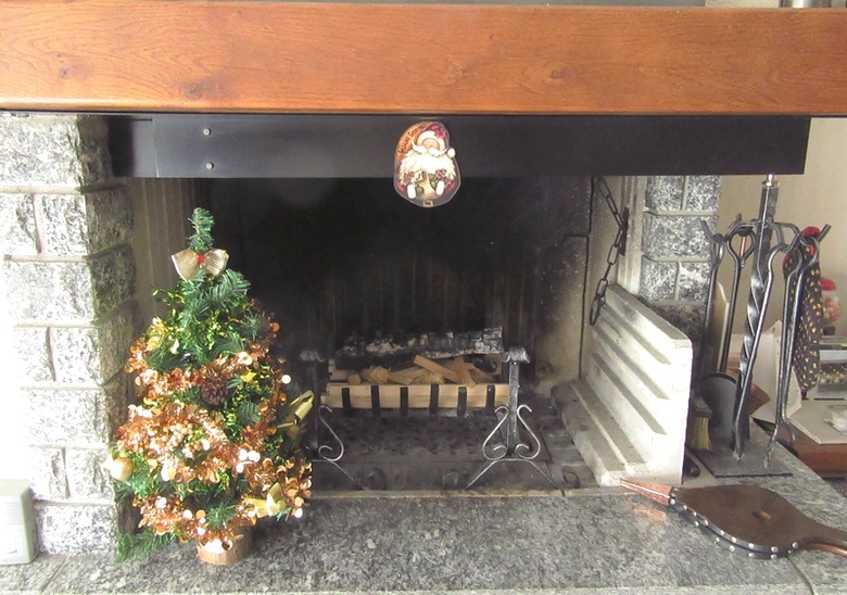 Personal Image - the fireplace is ready