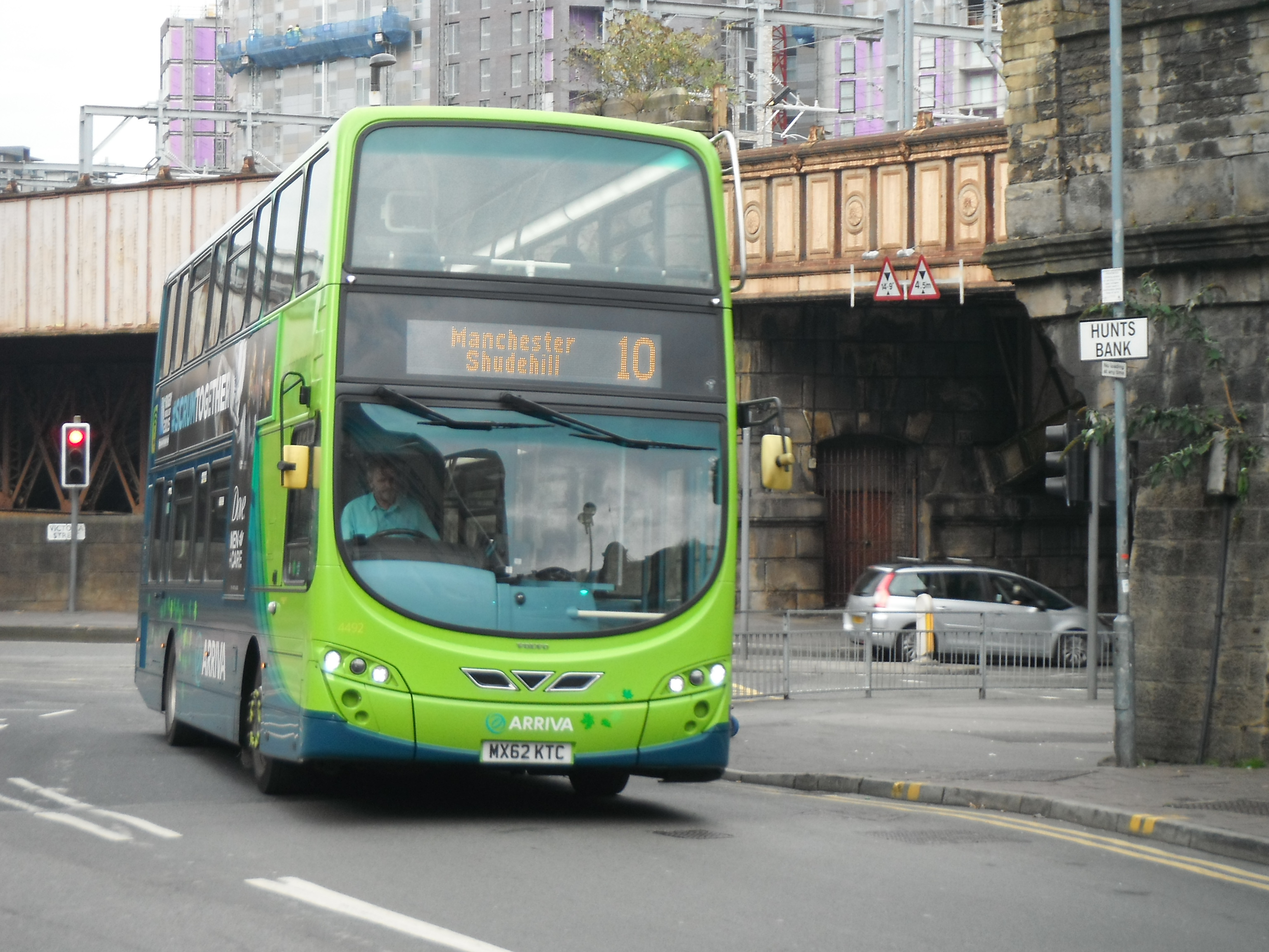 Photo taken by me – a bus in Manchester city centre Photo taken by me – a bus in Manchester city centre