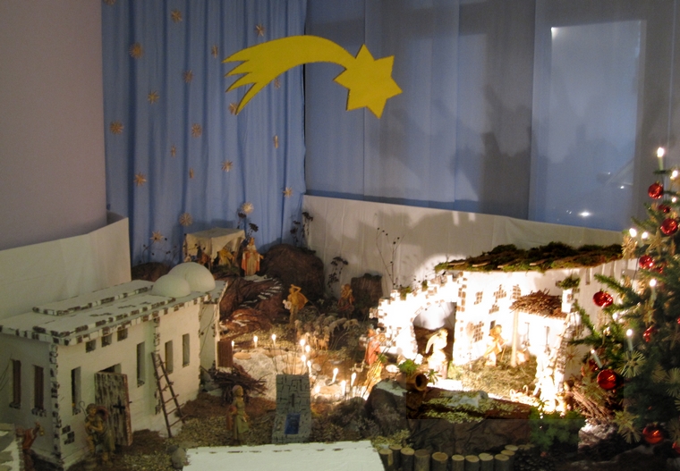 Nativity Scene of local Nursery Home - Personal Photo