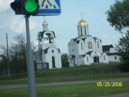 Russian Orthodox Church in Minsk Belarus - taken in May 06