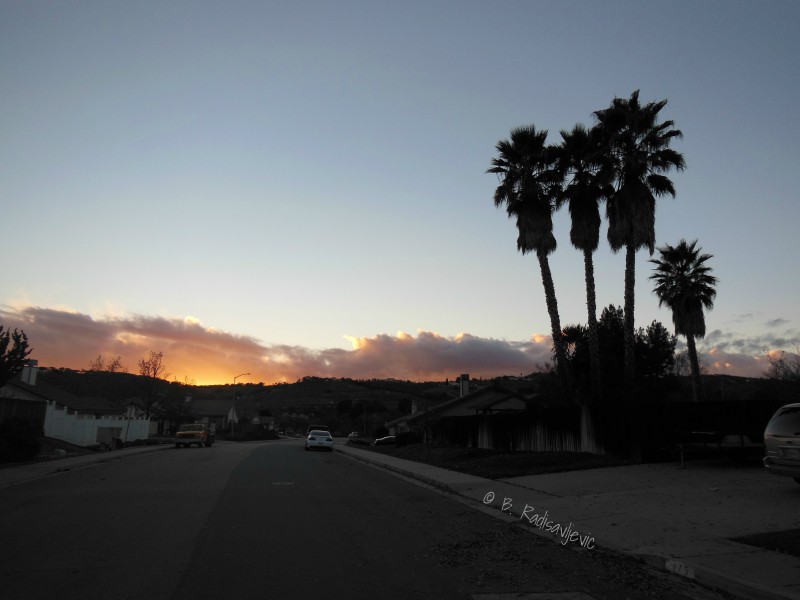 Sunset from my House, December 17, 2016 Sunset from my House, December 17, 2016