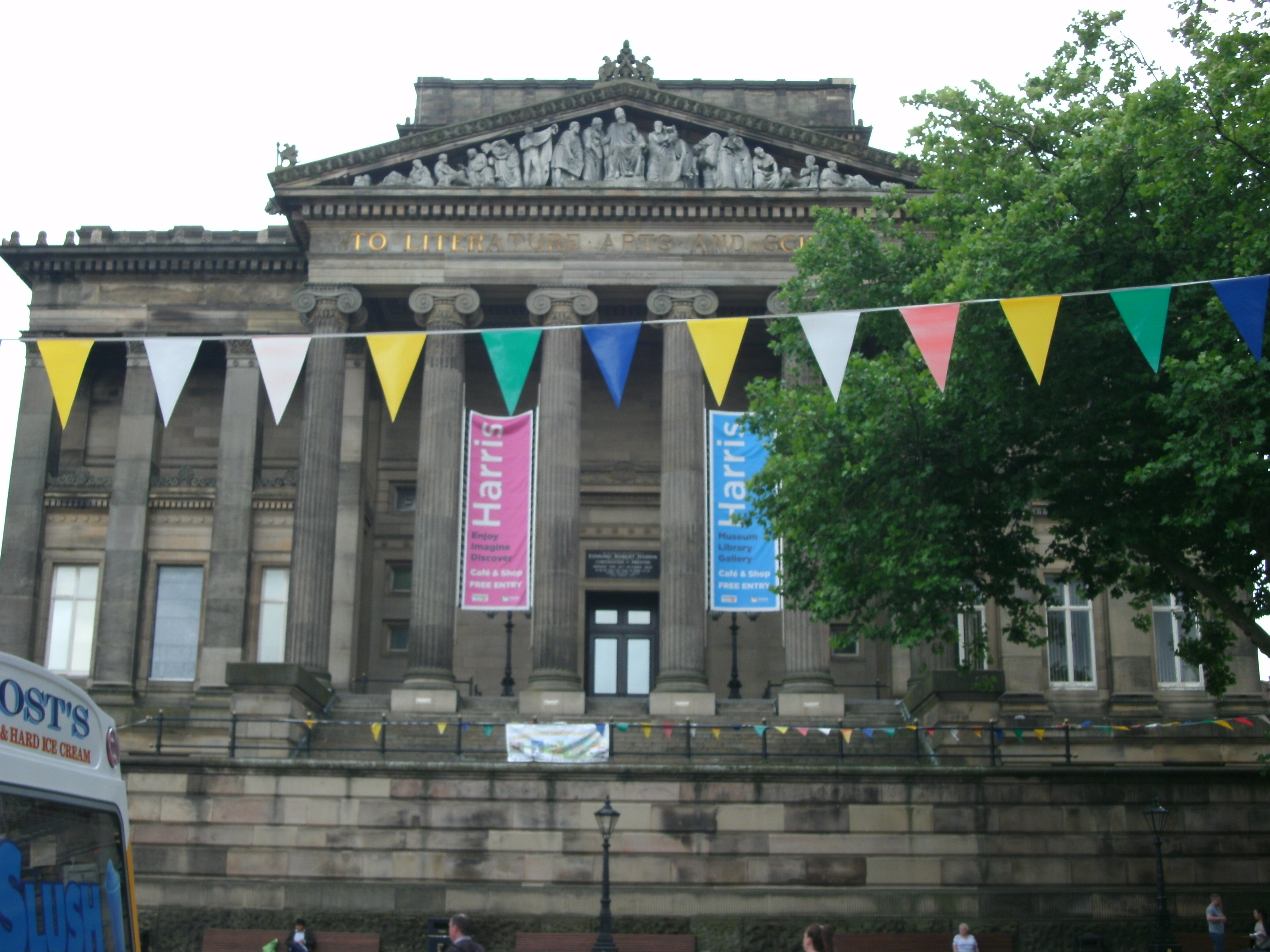 Photo taken by me – The Harris Centre Library in Preston