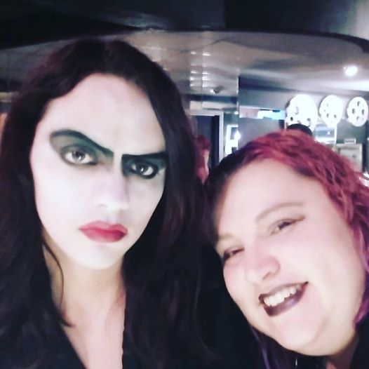 My daughter and me at Rocky Horror Picture Show on New Year's Eve My daughter and me at Rocky Horror Picture Show on New Year's Eve