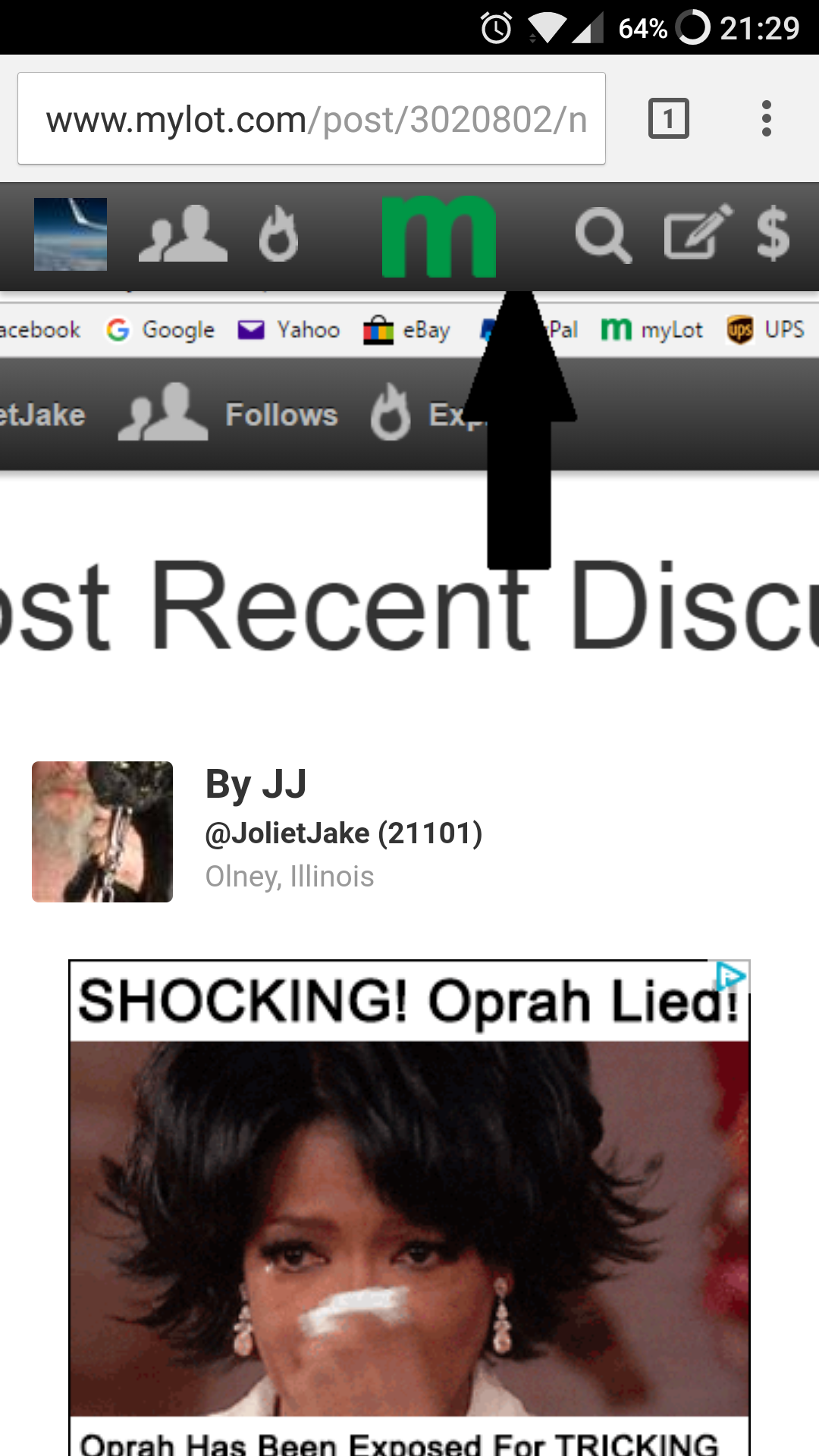 MyLot Screenshot...