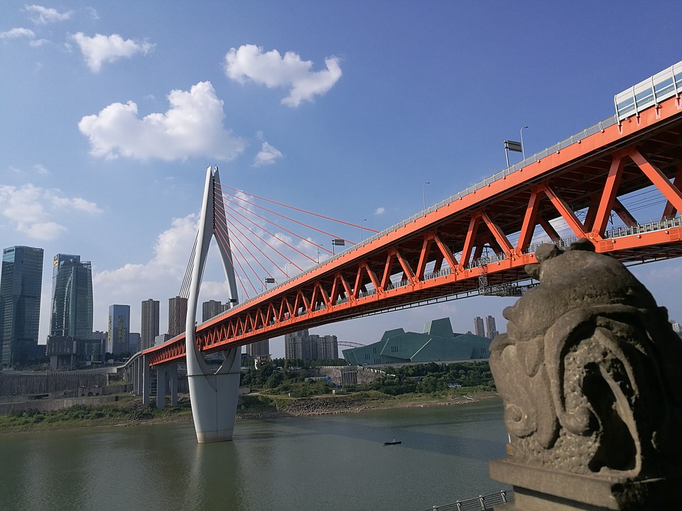 Picture is of the One Thousand Servant Gate Bridge over the Yangtze River in China https://pixabay.com/en/one-thousand-servant-gate-bridge-1743119/