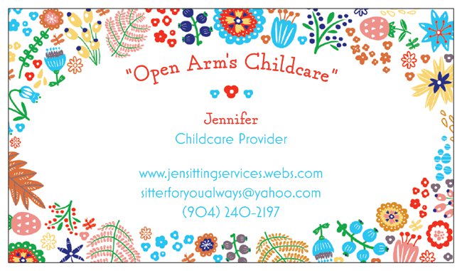 My New Business Cards