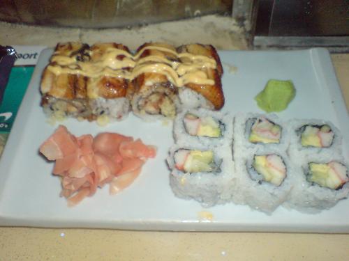 sushi - sushi at cafe japone
