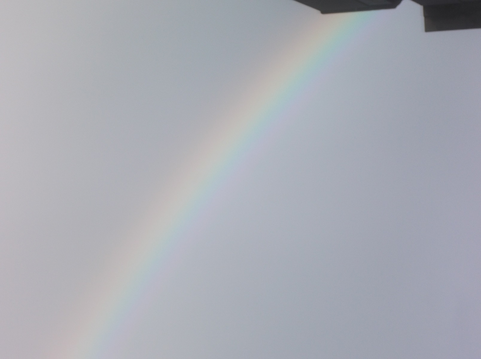 Photo I took of a rainbow outside the hospital. Photo I took of a rainbow outside the hospital.