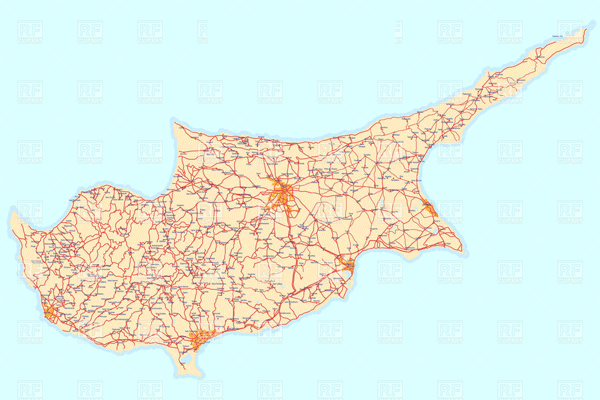 The island of Cyprus The island of Cyprus