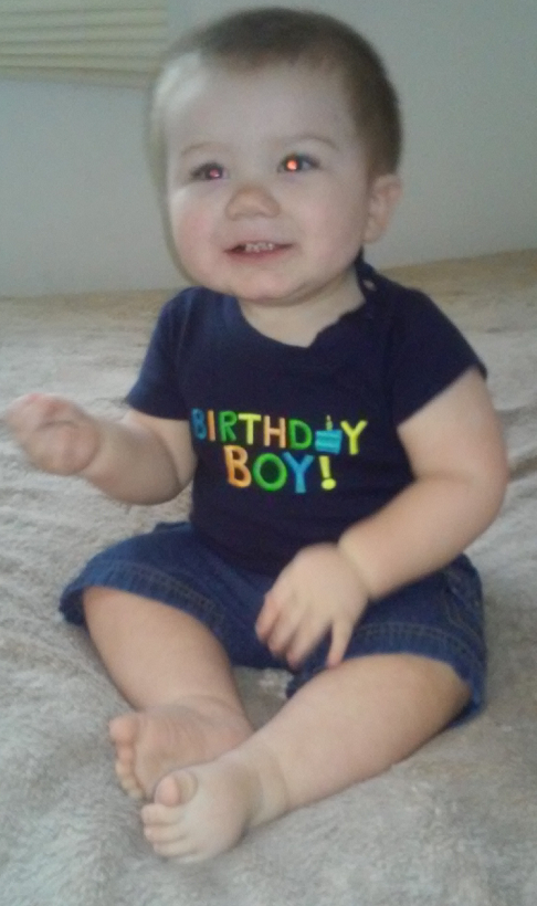 Julian On His 1st Birthday