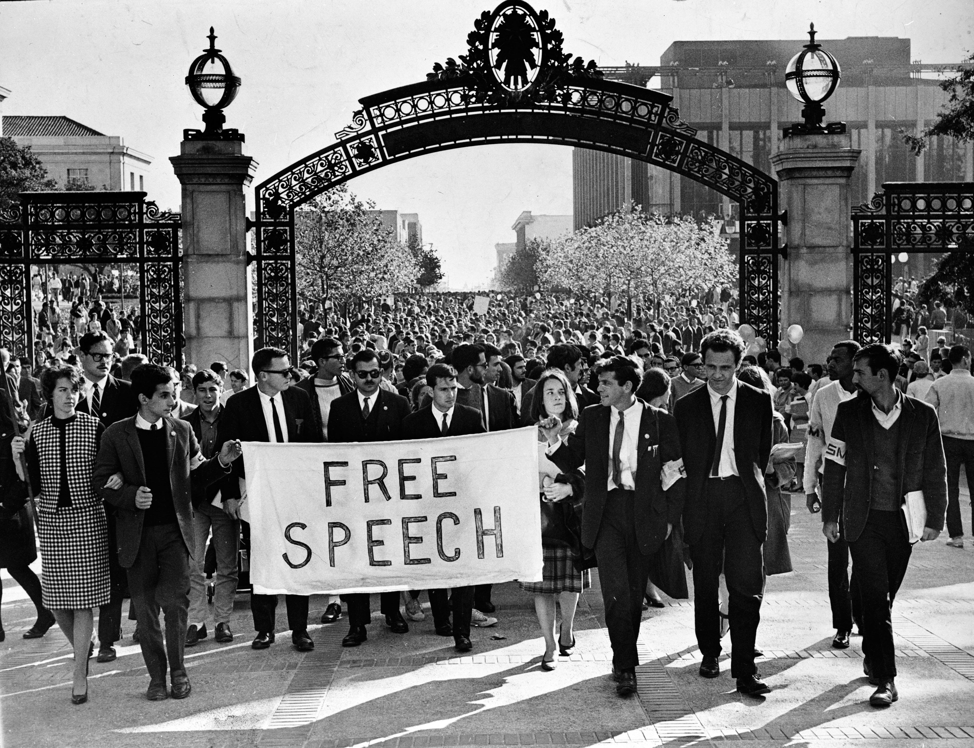 Berkeley Free Speech Movement, 1964