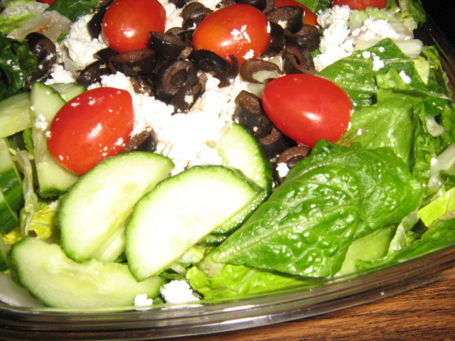 salad, salad,