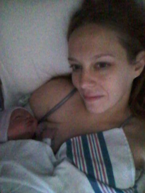 Baby Josiah and Mommy