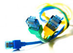web links - some curly network cable....