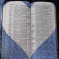 Photo I took of my open Bible with Heart Mask on LunaPic.com