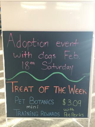PetSmart Adoption event sign photo by Pat Z Anthony PetSmart Adoption event sign photo by Pat Z Anthony