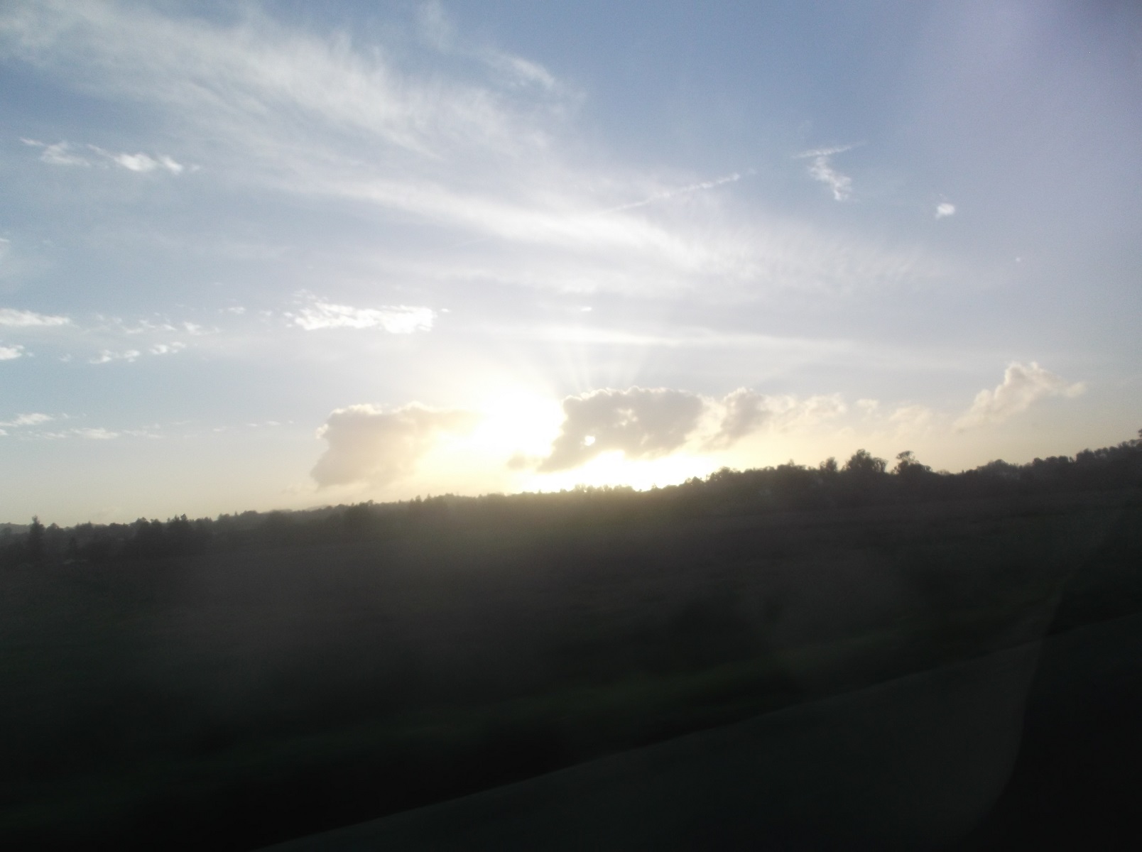 Taken by me on a ride home from one of Mom's Chemo treatments