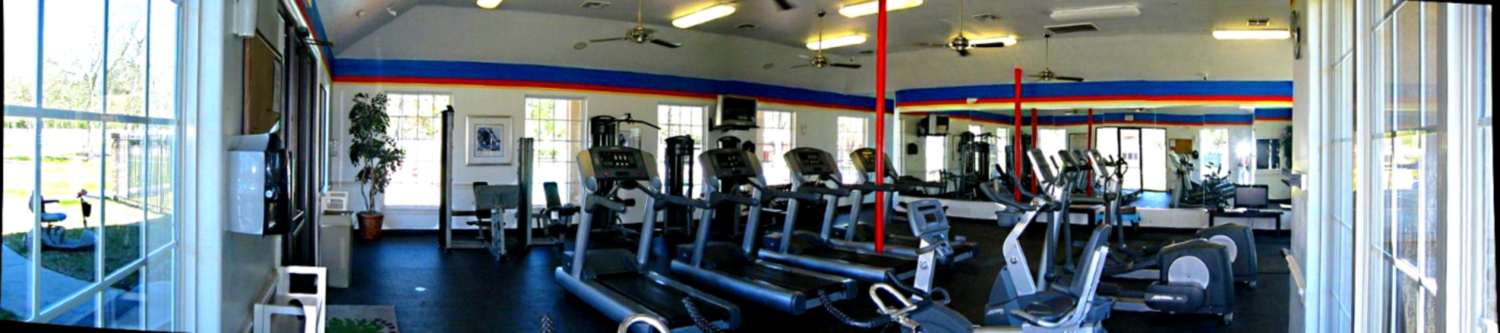 The exercise room at Grand Oaks Development in Magnolia The exercise room at Grand Oaks Development in Magnolia