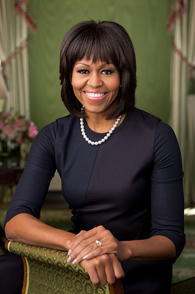 Michelle Obama official public portrait