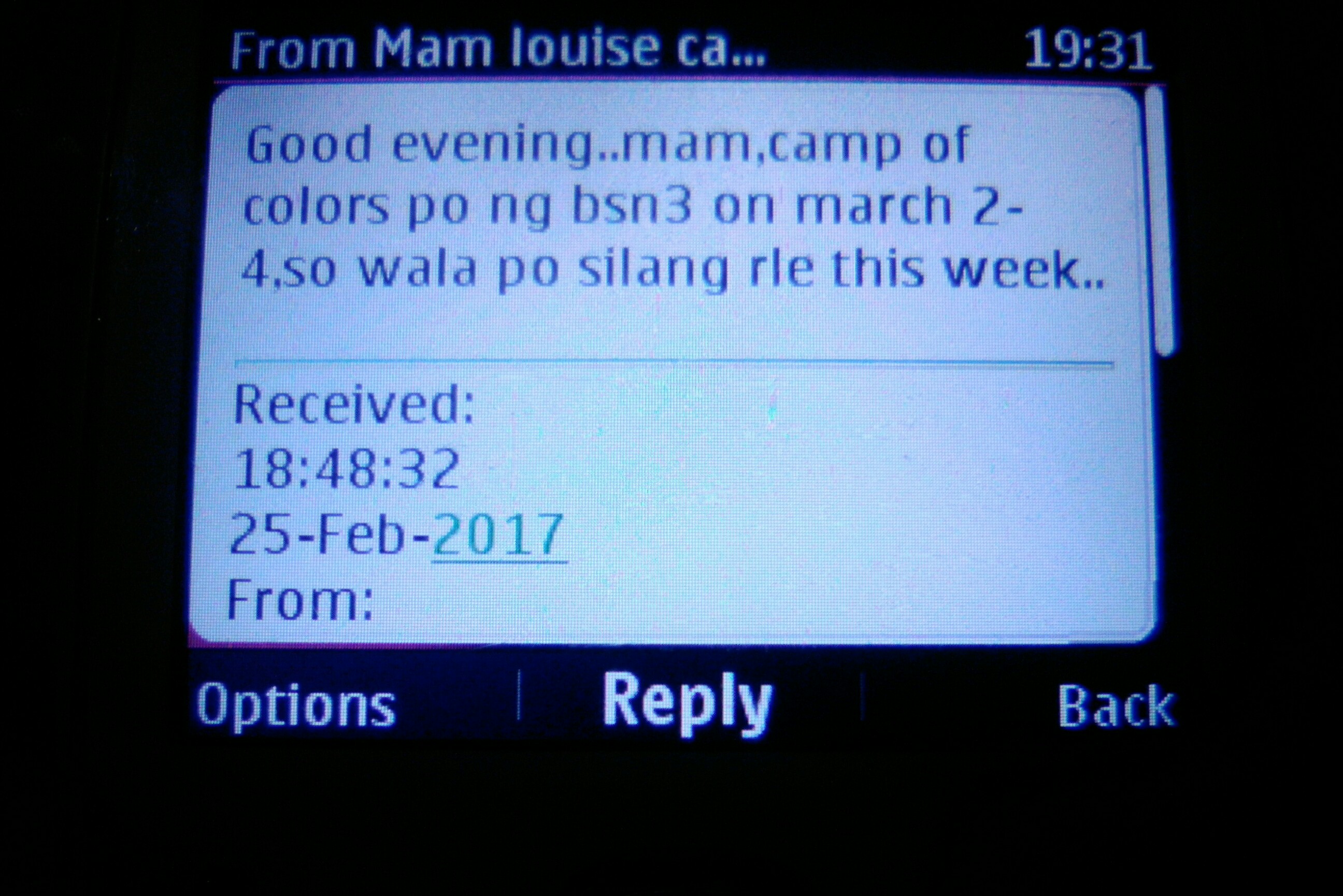 the text message the text message
