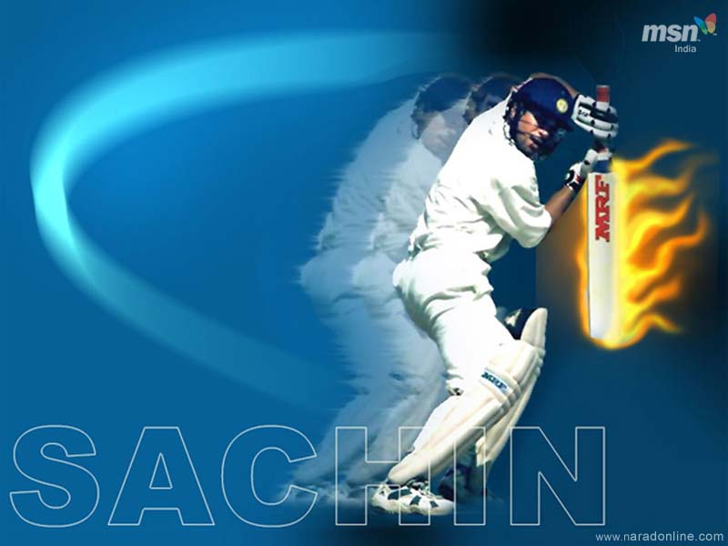 SACHIN TENDULKAR - SACHIN TENDULKAR     If there is one thing in cricket which keeps me glued to it it is this personality.The most dynamic, classy elegant player of world cricket.He is the best player i have ever seen.Leave alone Lara,Dravid,Ponting or even the Don Brad man. If cricket is a religion Sachin is GOD. His record proves it.23000+ runs in internationals and 70 centuries..oh my GOD  WHAT more the most respected player on field as well as off field.He is simply the best. I do hope that he would continue like this and would perform even better.Let us all pray for great MAESTRO.  SACHIN IS THE BEST.