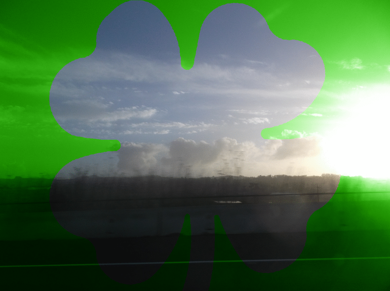 Photo I took with Clover lay over on LunaPic.com Photo I took with Clover lay over on LunaPic.com