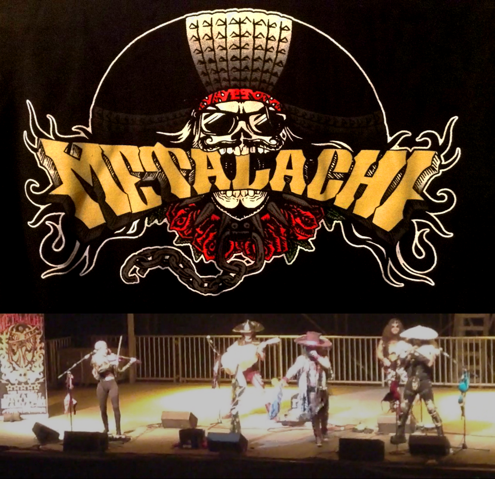 Metalachi on stage Metalachi on stage