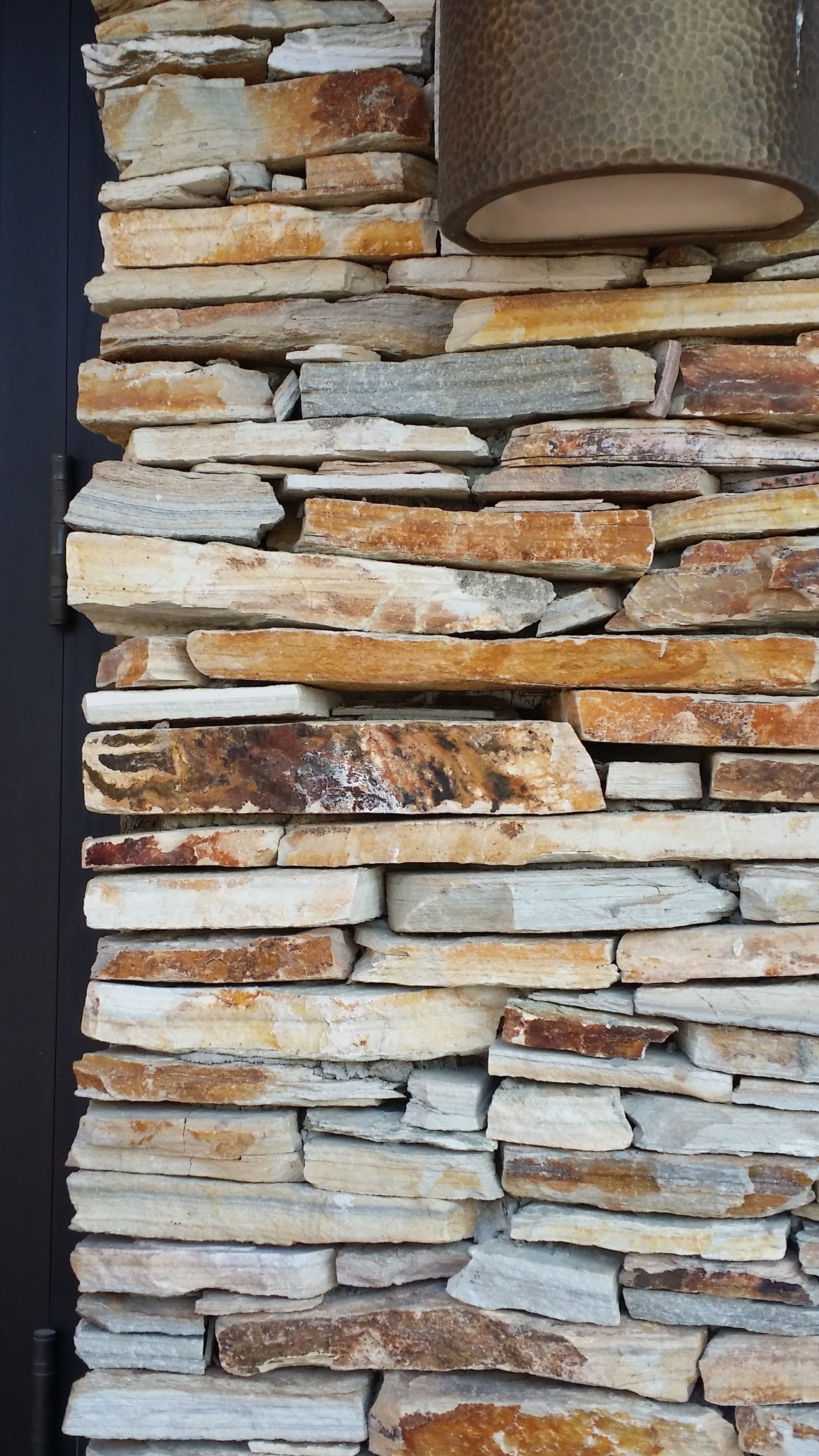 Photo of stone wall taken, owned by Gloria Faye Brown Bates/aka Granny Gee