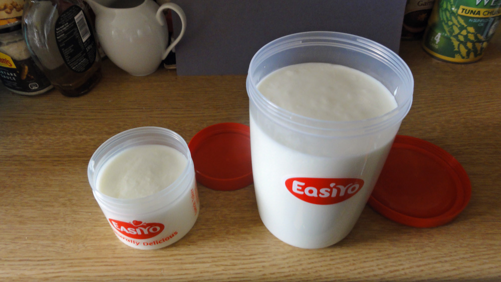 Homemade yoghurt Homemade yoghurt