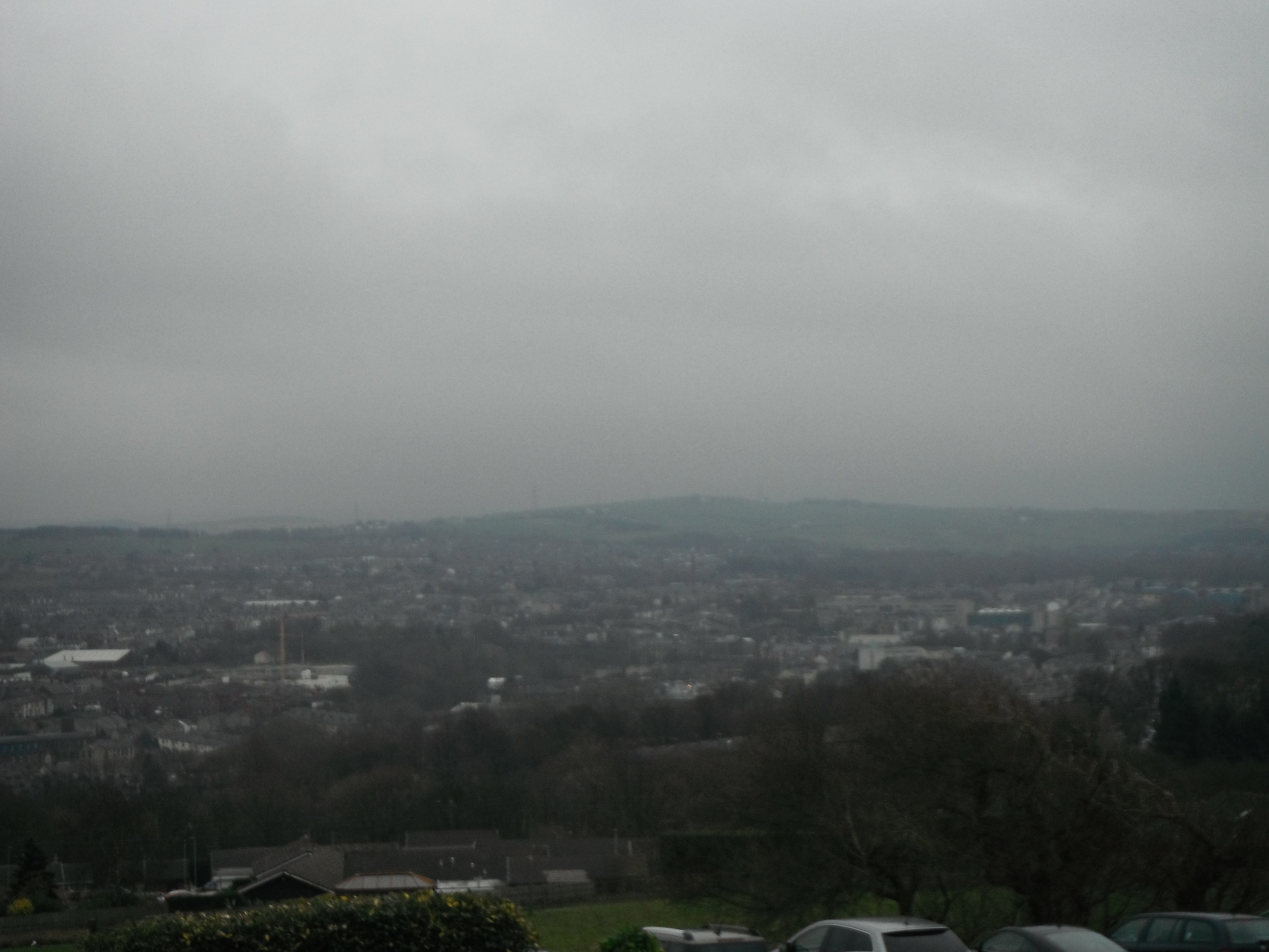 Photo taken by me – A view of Blackburn from the golf club in Darwen Photo taken by me – A view of Blackburn from the golf club in Darwen