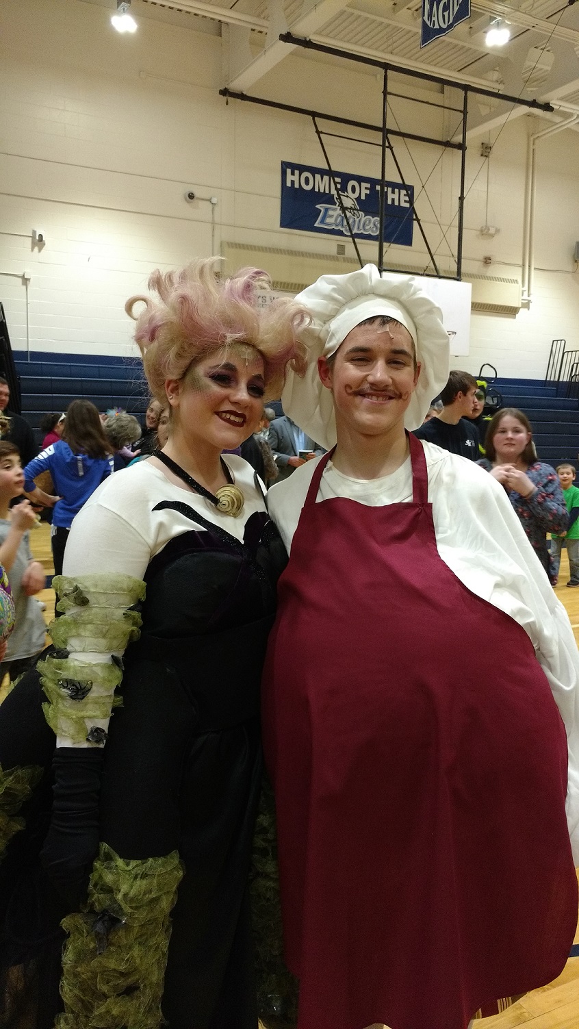 Ursula and Chef Louis Ursula and Chef Louis