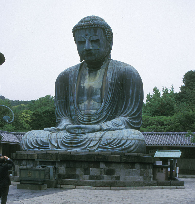 Does the size of this statue represent the size of the followers egos perhaps Does the size of this statue represent the size of the followers egos perhaps