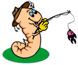 Worm fishing