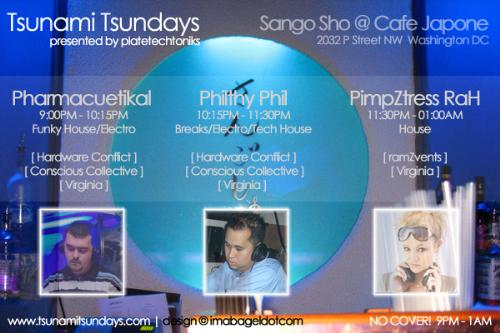 11.26.06 \ Tsunami Tsundays Flyer - 11.26.06 \ Tsunami Tsundays Flyer