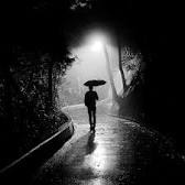 Alone in the rain Alone in the rain