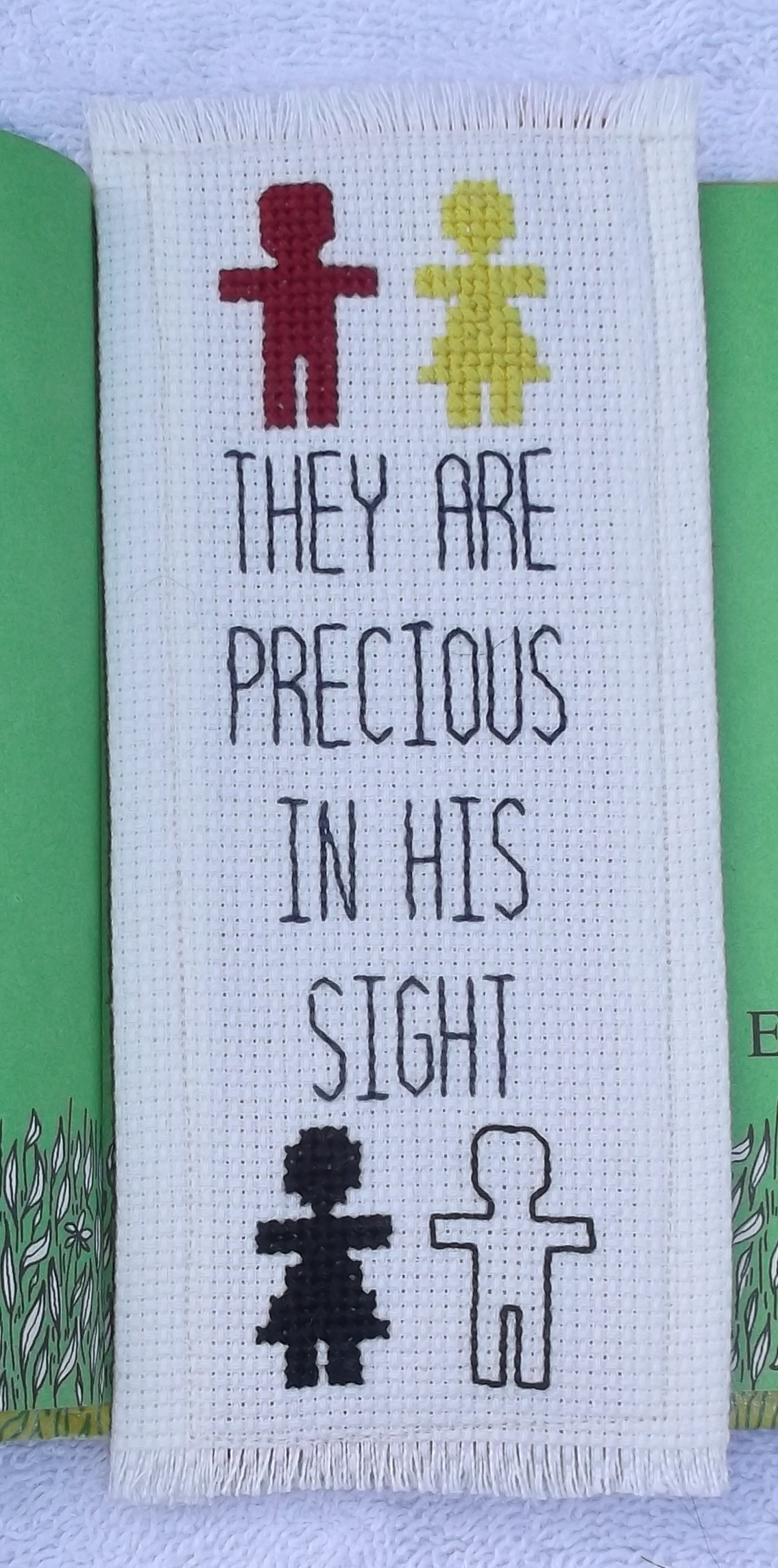 Photo I took of a book mark that I tweaked today. Photo I took of a book mark that I tweaked today.